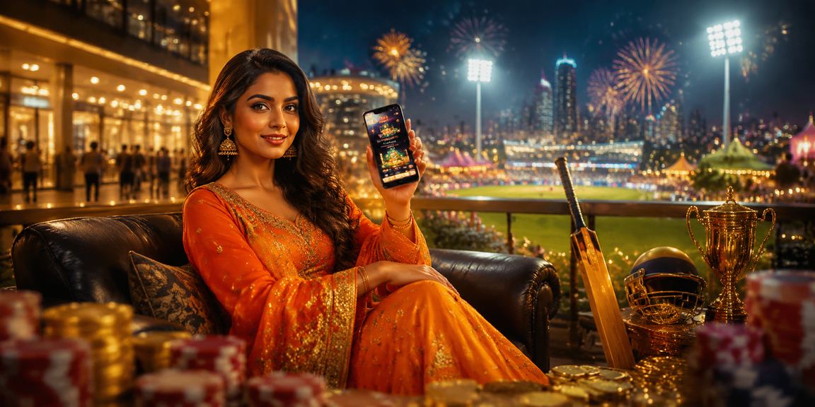 Indian cricket betting scene at vibrant night market
